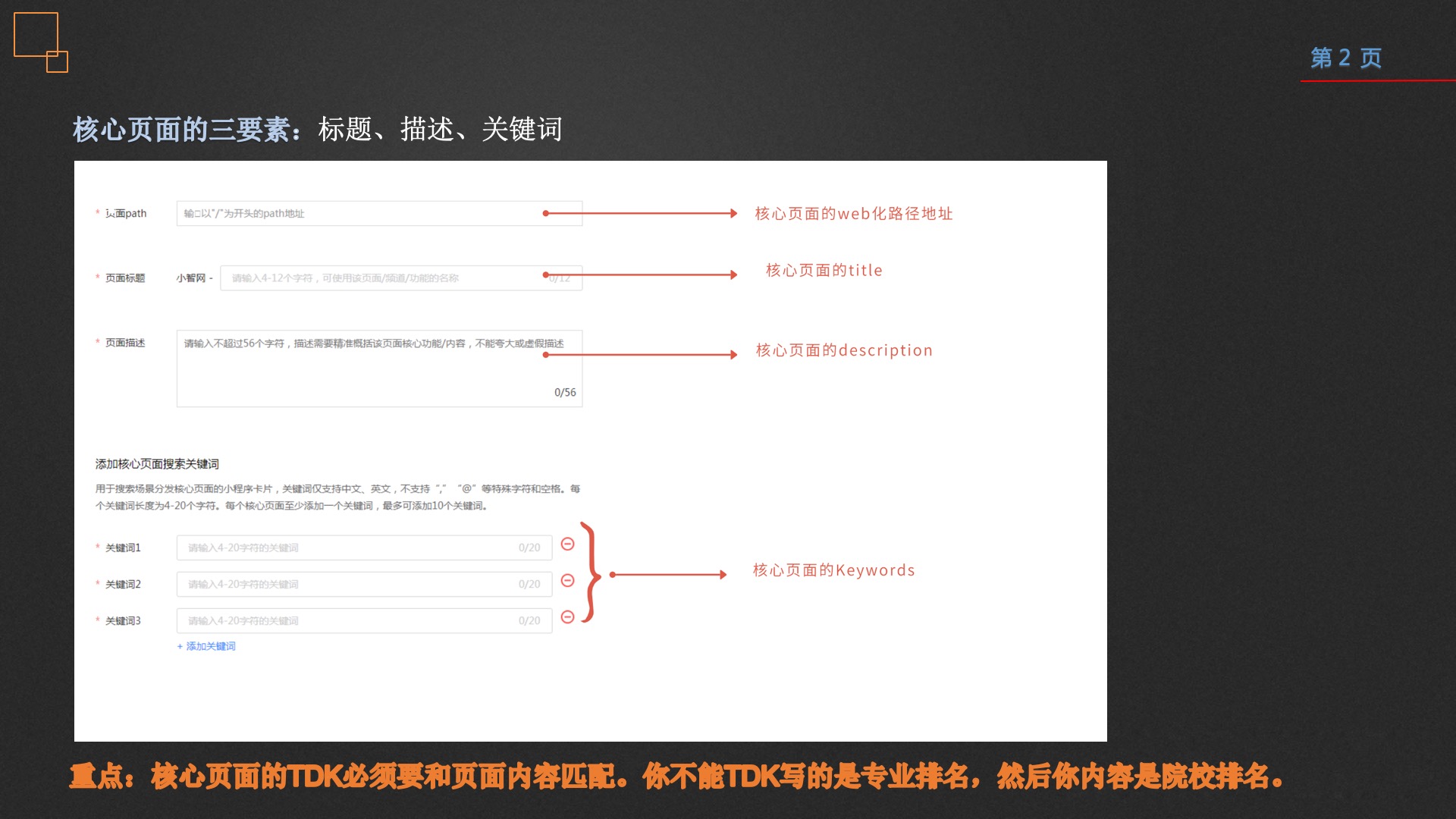 開發者大咖說-核心頁面關鍵詞設計與經驗分享  開發者 大咖 核心頁面 關鍵詞設計 第3張